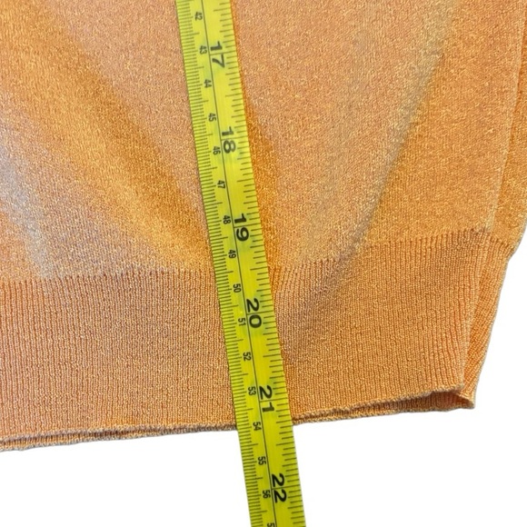 VINTAGE Helen Harper Orange Sleeveless Pullover Top -Size 16 - Picture 11 of 12